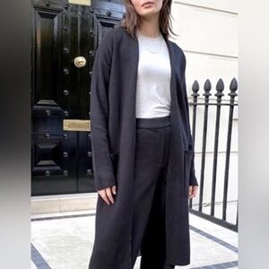 5. Aritzia Babaton Small Lance Wool Blend Long Cardigan